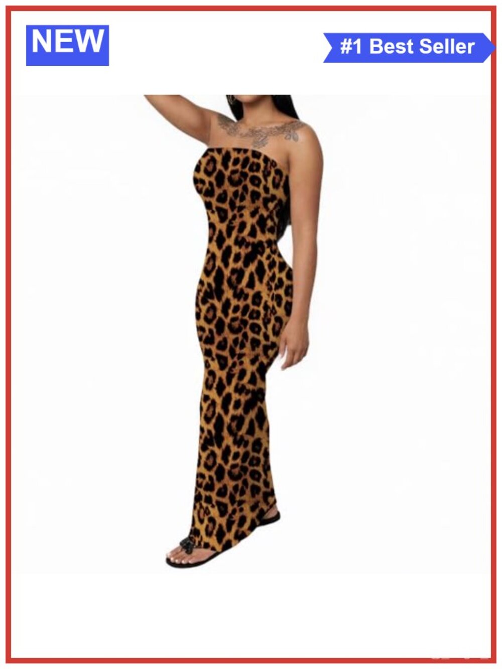 Women's Strapless Bodycon Maxi Dress Sleeveless Tube Sundress